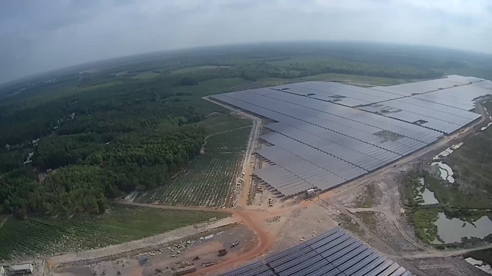 Nhà máy điện mặt trời BKAC1, Trí Việt 1 và Trạm cắt Tây Ninh (110kV)