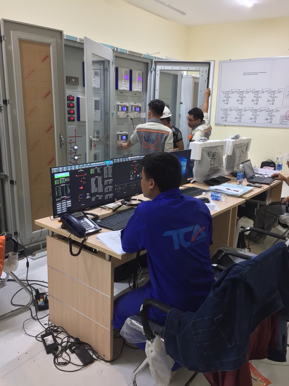 Nhà máy điện mặt trời BKAC1, Trí Việt 1 và Trạm cắt Tây Ninh (110kV)